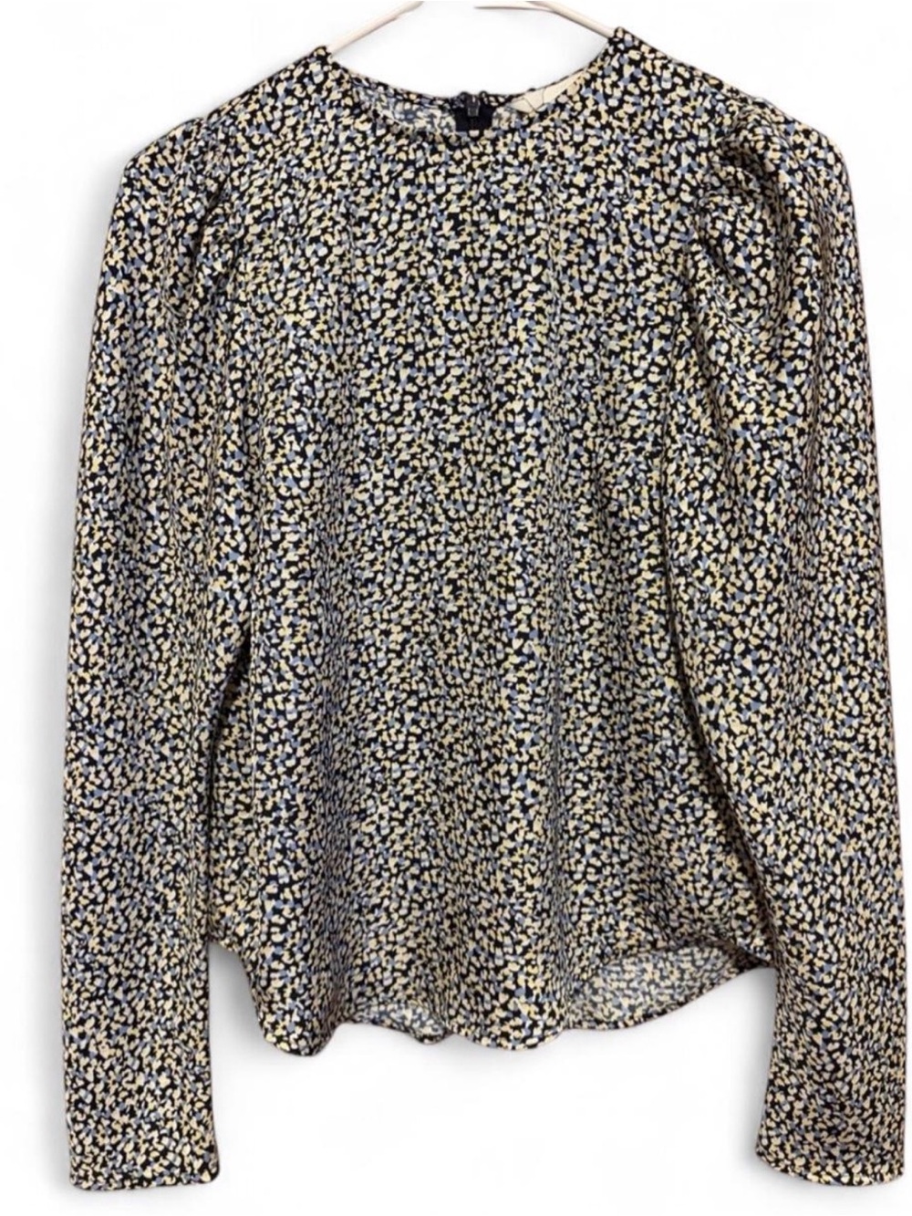 XS women’s dress top blouse puff sleeve long sleeve top shirt H&M workwear